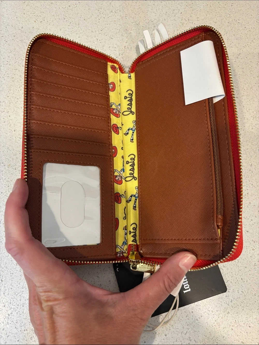 Loungefly Toy Story Jessie Zip Closure Wallet NWT